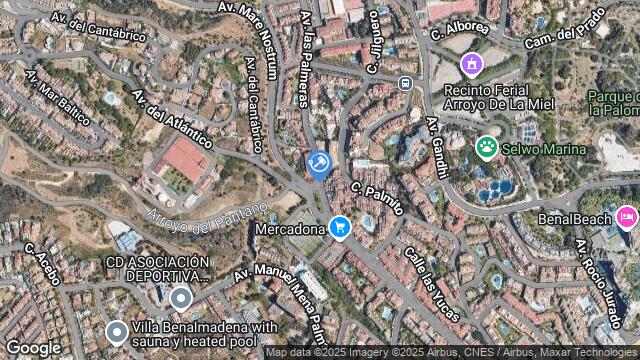 Ubicación de la subastas Subasta de garaje en BENALMADENA