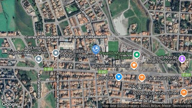 Ubicación de la subastas Subasta de vivienda en Llinars del Vallès