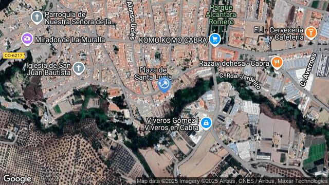 Ubicación de la subastas Subasta de vivienda en CABRA