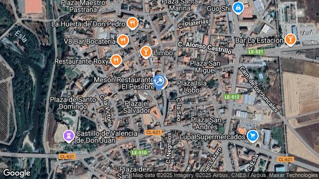 Ubicación de la subastas Subasta de vivienda en VALENCIA DE DON JUAN