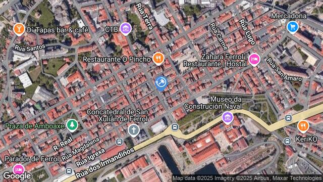 Ubicación de la subastas Subasta de vivienda en FERROL