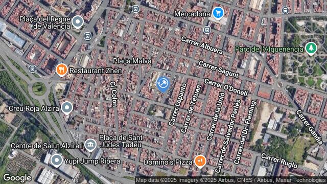 Ubicación de la subastas Subasta de vivienda en ALZIRA
