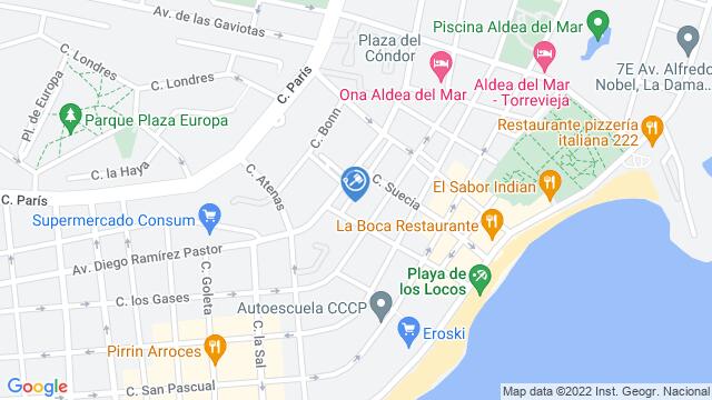 Ubicación de la subastas Subasta de garaje en TORREVIEJA