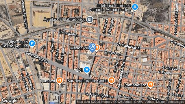 Ubicación de la subastas Subasta de vivienda en Águilas