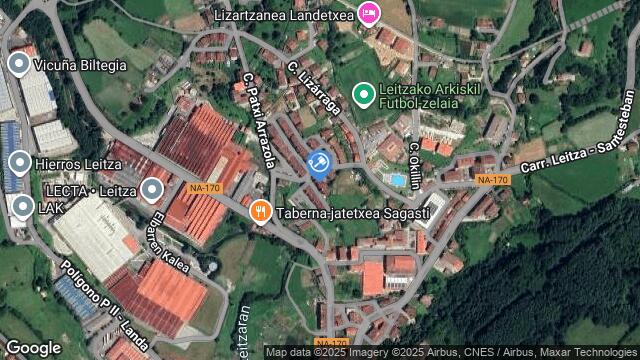 Ubicación de la subastas Subasta de vivienda en LEITZA