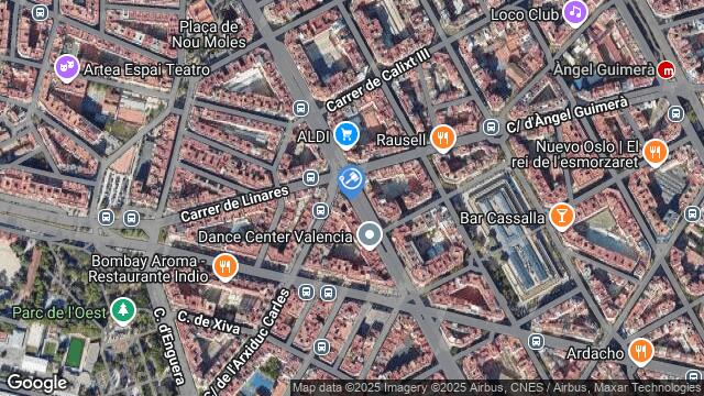 Ubicación de la subastas Subasta de local comercial en VALENCIA