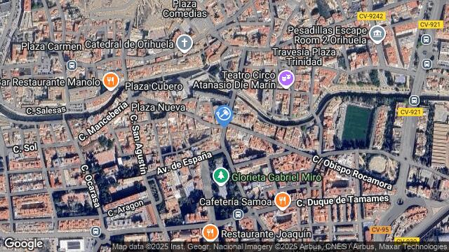 Ubicación de la subastas Subasta de pl unid actuacion n2 c urb ( orihuela) en ORIHUELA