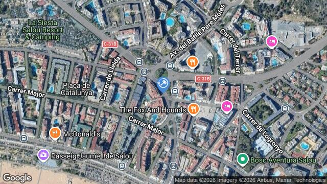 Ubicación de la subastas Subasta de vivienda en SALOU