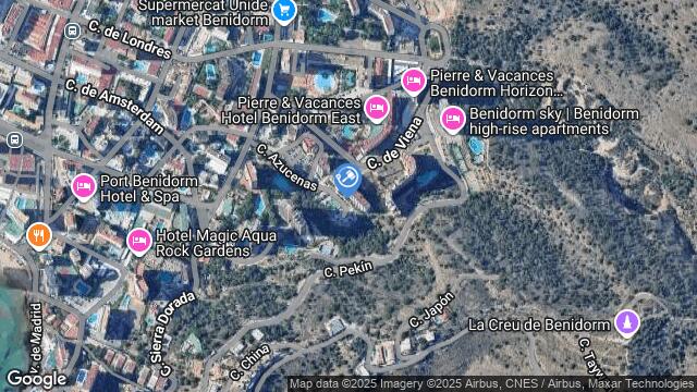 Ubicación de la subastas Subasta de vivienda en Benidorm