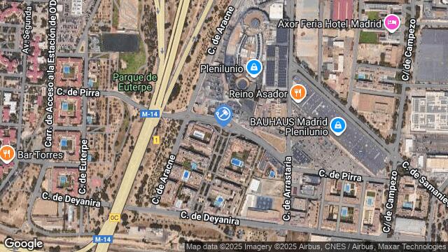 Ubicación de la subastas Subasta de garaje en MADRID