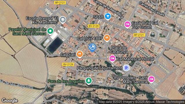 Ubicación de la subastas Subasta de vivienda en Sant Martí Sarroca
