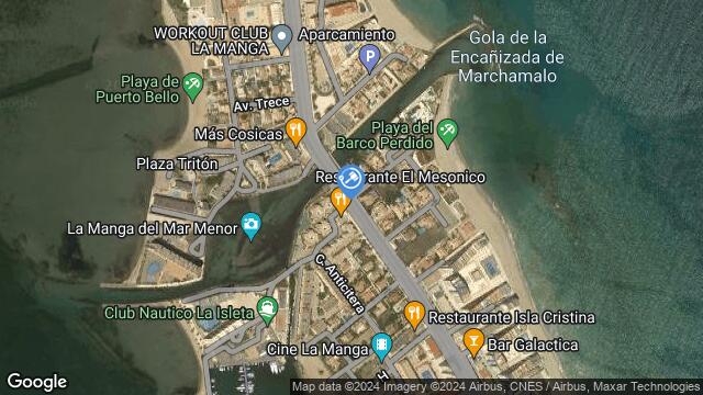 Ubicación de la subastas Subasta de vivienda en LA MANGA DEL MAR MENOR