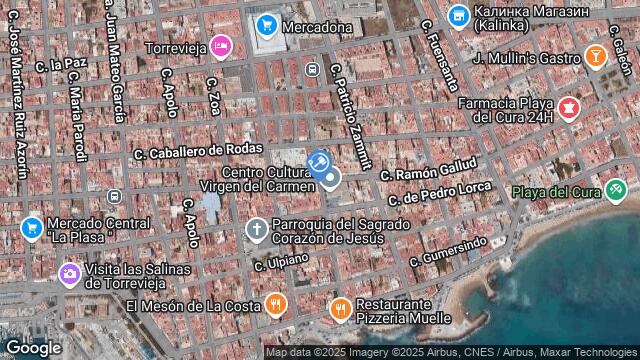 Ubicación de la subastas Subasta de garaje en TORREVIEJA