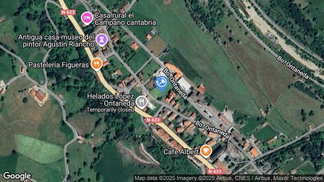 Ubicación de la subastas Subasta de garaje en ONTANEDA