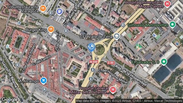 Ubicación de la subastas Subasta de local comercial en ZARAGOZA