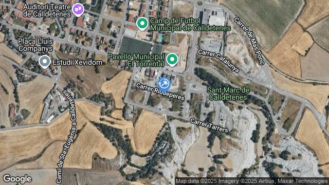 Ubicación de la subastas Subasta de solar en CALLDETENES