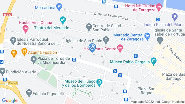 Ubicación de la subastas Subasta de local comercial en ZARAGOZA