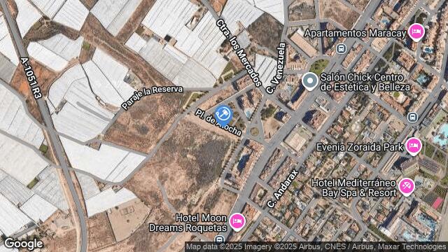 Ubicación de la subastas Subasta de pz de atocha ( roquetas de mar) en ROQUETAS DE MAR