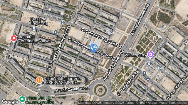Ubicación de la subastas Subasta de cl un americano en paris ( zaragoza) en ZARAGOZA