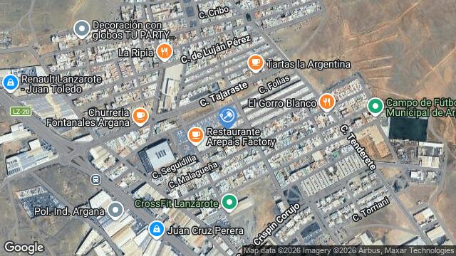 Ubicación de la subastas Subasta de cl felo monzon ( arrecife) en ARRECIFE