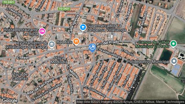 Ubicación de la subastas Subasta de solar en VILLALUENGA DE LA SAGRA