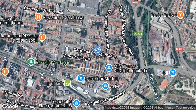 Ubicación de la subastas Subasta de vivienda en Igualada