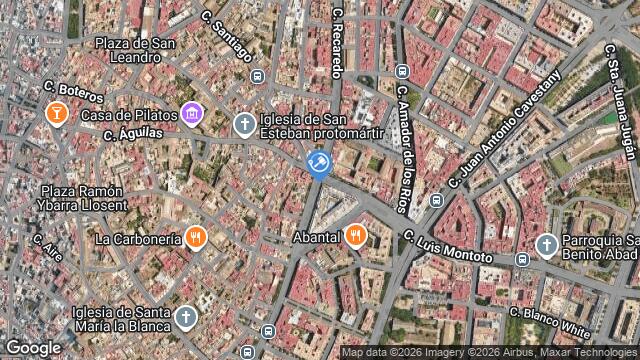 Ubicación de la subastas Subasta de rl edificio paseo del rio en Sevilla