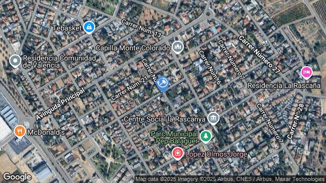 Ubicación de la subastas Subasta de vivienda en LA POBLA DE VALLBONA