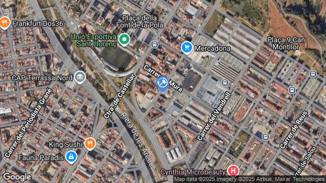 Ubicación de la subastas Subasta de vivienda en Terrassa