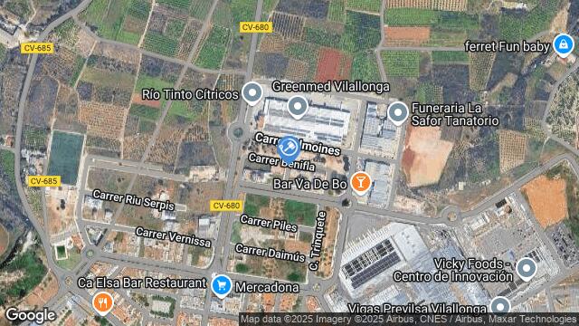 Ubicación de la subastas Subasta de vivienda en VILLALONGA