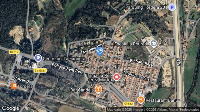 Ubicación de la subastas Subasta de vivienda en TORDERA