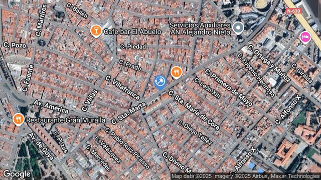 Ubicación de la subastas Subasta de vivienda en Almendralejo