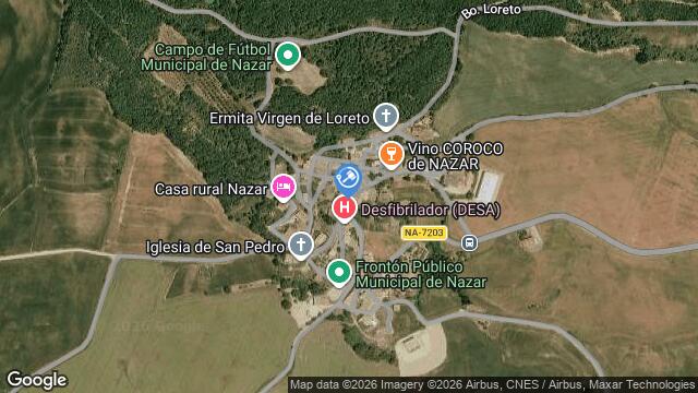 Ubicación de la subastas Subasta de vivienda en Nazar