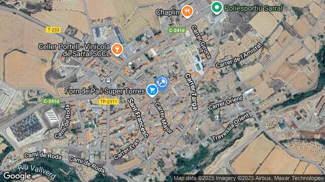 Ubicación de la subastas Subasta de finca rústica en Fores