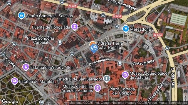 Ubicación de la subastas Subasta de cl gascona en Asturias