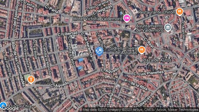 Ubicación de la subastas Subasta de garaje en VALDEMORO