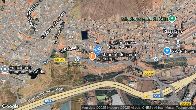 Ubicación de la subastas Subasta de cl delgado ( gÁldar) en GÁLDAR