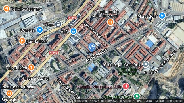 Ubicación de la subastas Subasta de vivienda en ALCOI