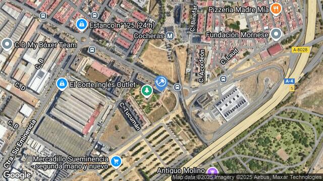 Ubicación de la subastas Subasta de local comercial en SEVILLA