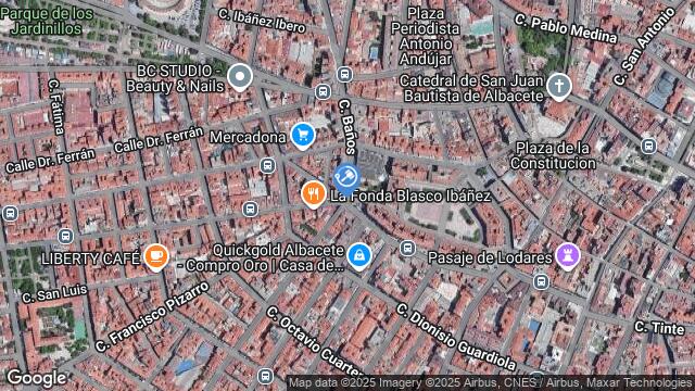 Ubicación de la subastas Subasta de finca rústica en Albacete