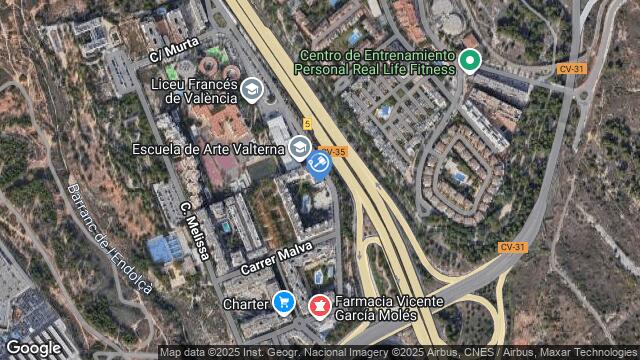 Ubicación de la subastas Subasta de vivienda en PATERNA