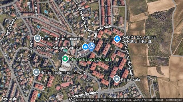 Ubicación de la subastas Subasta de garaje en MOSTOLES