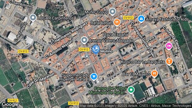 Ubicación de la subastas Subasta de vivienda en RAFAL