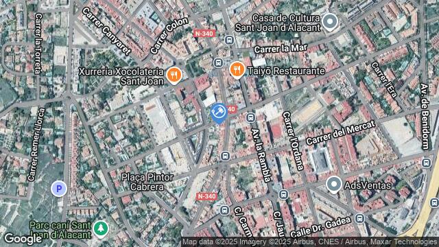 Ubicación de la subastas Subasta de trastero en SANT JOAN D´ALACANT