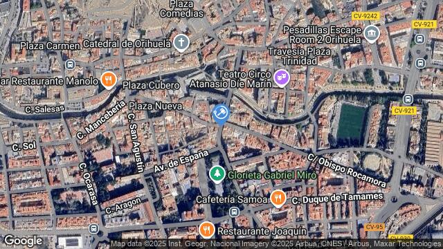 Ubicación de la subastas Subasta de vivienda en ORIHUELA