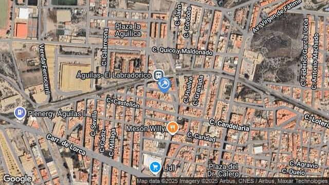 Ubicación de la subastas Subasta de garaje en Águilas