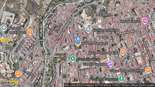 Ubicación de la subastas Subasta de solar en ELDA