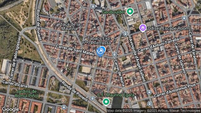 Ubicación de la subastas Subasta de garaje en Terrassa