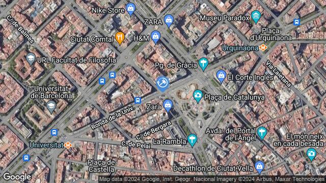 Ubicación de la subastas Subasta de pl angel marques en Barcelona