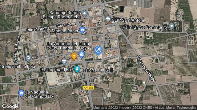 Ubicación de la subastas Subasta de garaje en ELCHE